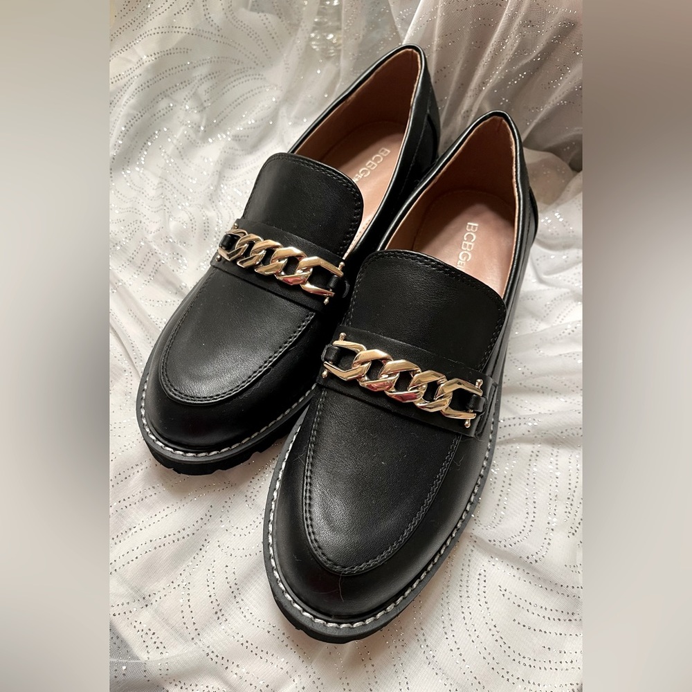 BCBGENERATION CHUNKY LOAFERS